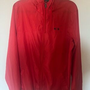 Oakley Men's Vibrant Red Windbreaker